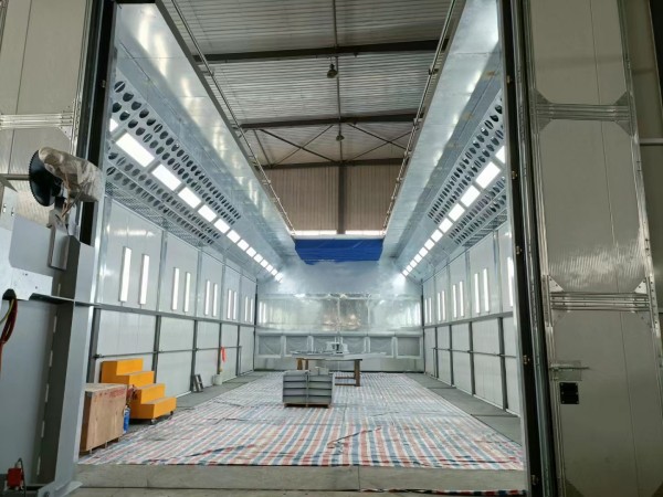 移动伸缩喷漆房优点有哪些？