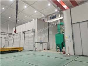 山东泰安某集团公司（喷砂房、喷漆房、烘干房）